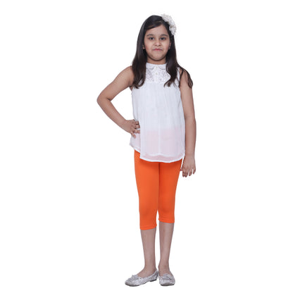 Robinbosky Premium Girls Capri Cotton Leggings