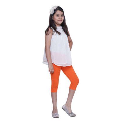 Robinbosky Premium Girls Capri Cotton Leggings