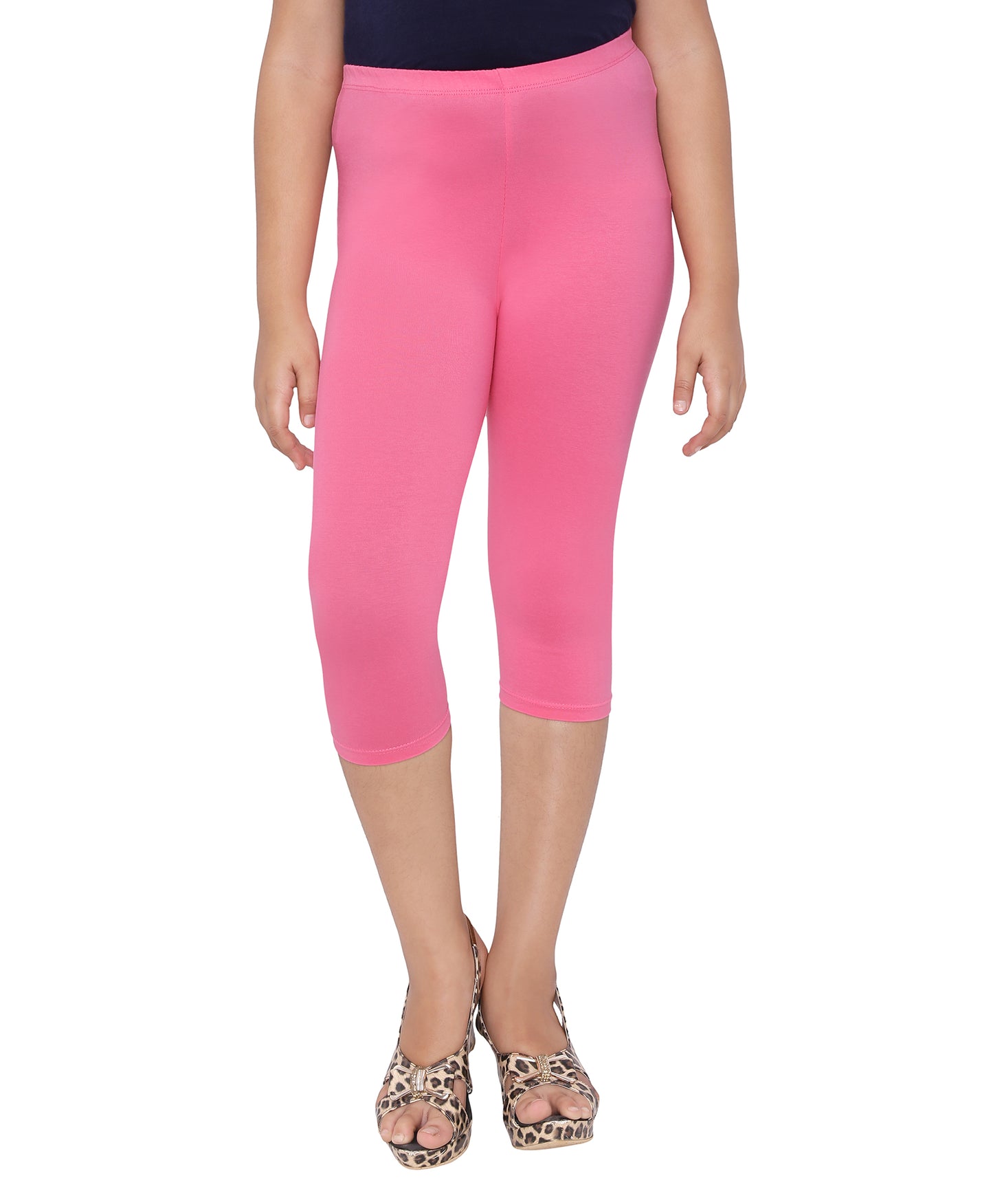 Robinbosky Premium Girls Capri Cotton Leggings