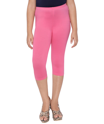 Robinbosky Premium Girls Capri Cotton Leggings