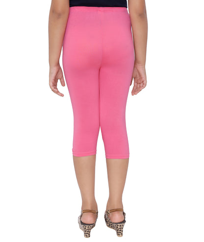 Robinbosky Premium Girls Capri Cotton Leggings