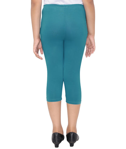 Robinbosky Premium Girls Capri Cotton Leggings