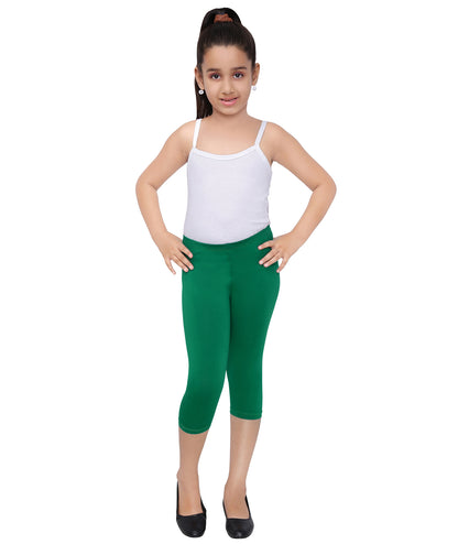 Robinbosky Premium Girls Capri Cotton Leggings