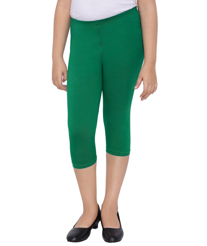 Robinbosky Premium Girls Capri Cotton Leggings