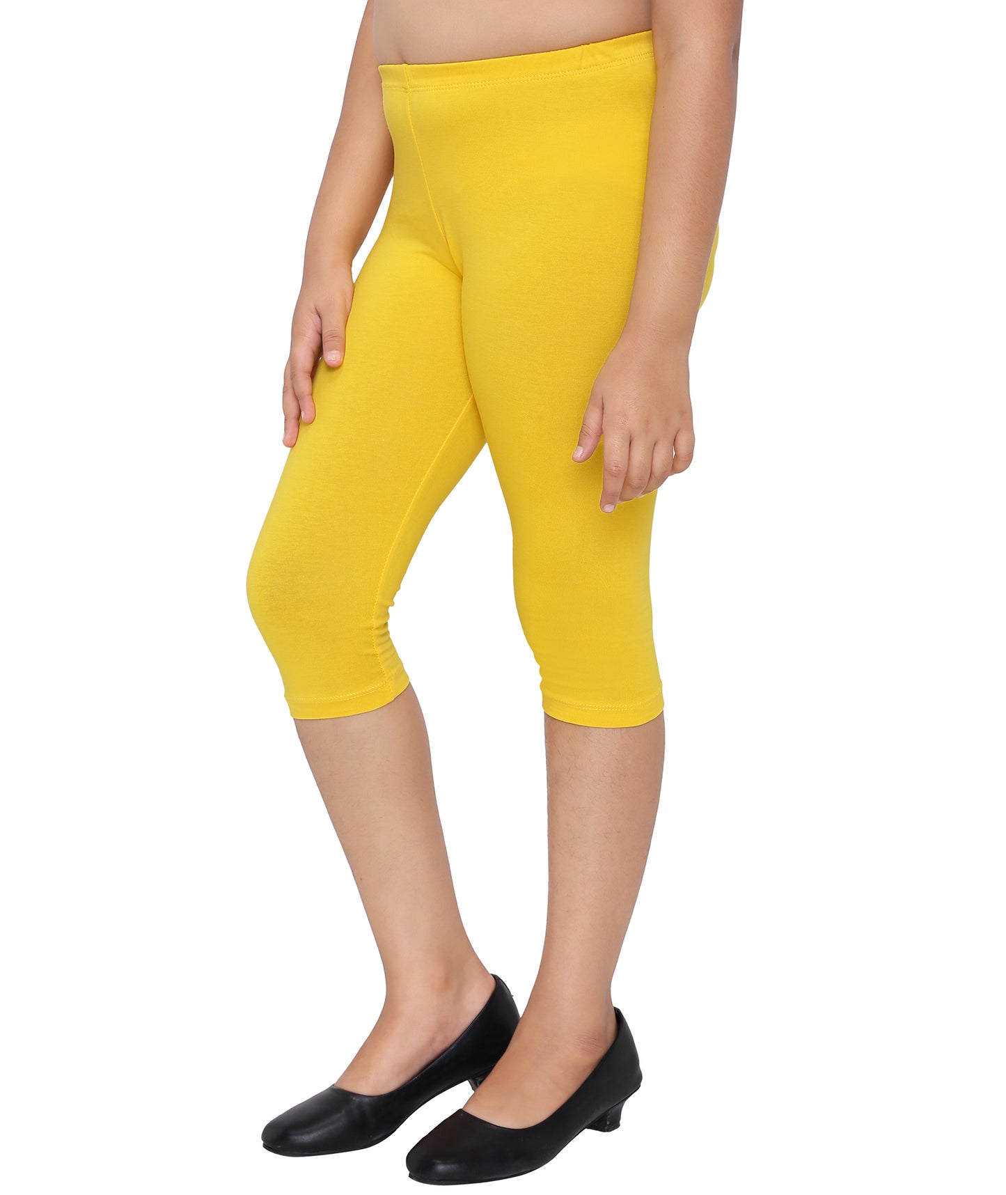 Robinbosky Premium Girls Capri Cotton Leggings