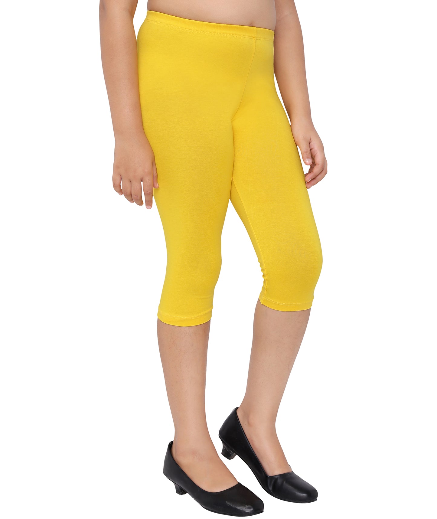 Robinbosky Premium Girls Capri Cotton Leggings