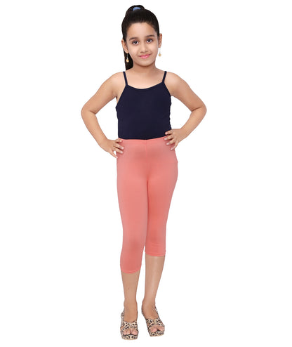 Robinbosky Premium Girls Capri Cotton Leggings