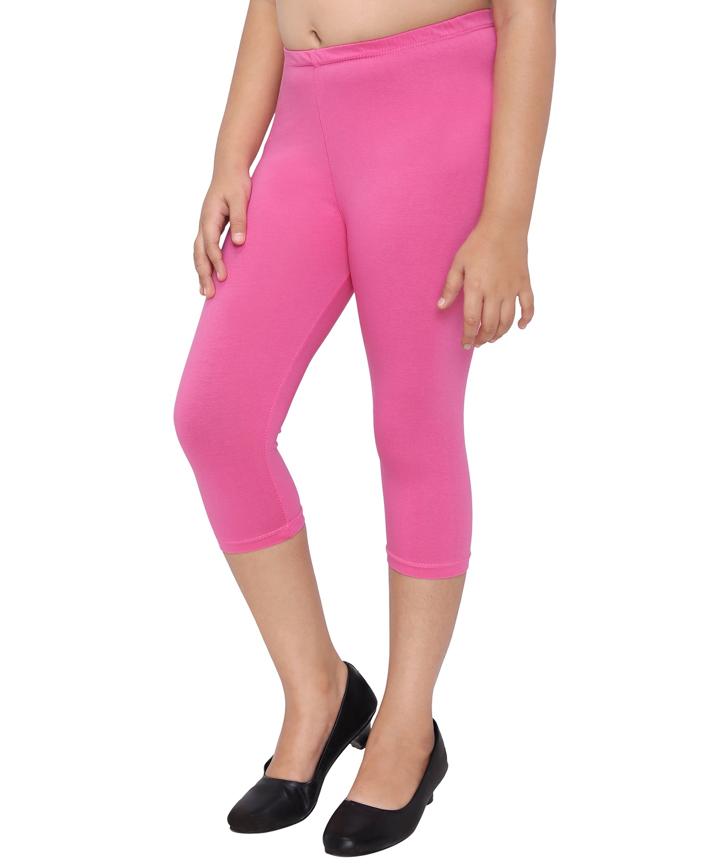 Robinbosky Premium Girls Capri Cotton Leggings