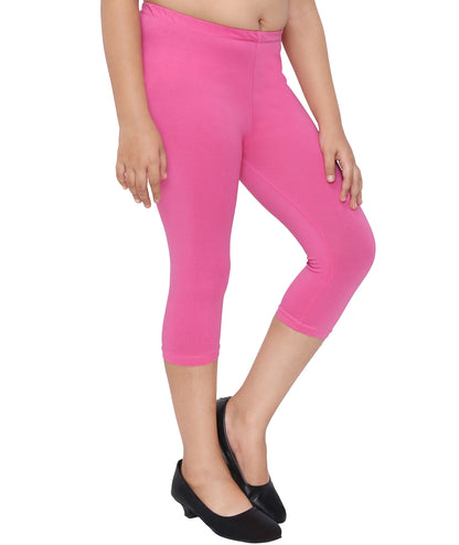 Robinbosky Premium Girls Capri Cotton Leggings