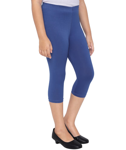 Robinbosky Premium Girls Capri Cotton Leggings