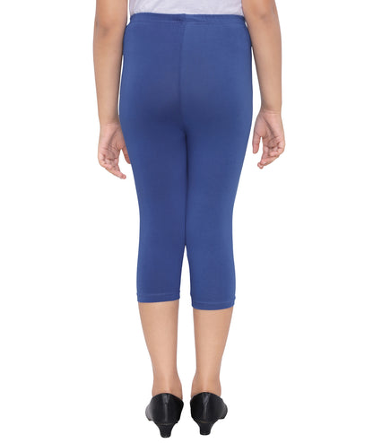 Robinbosky Premium Girls Capri Cotton Leggings