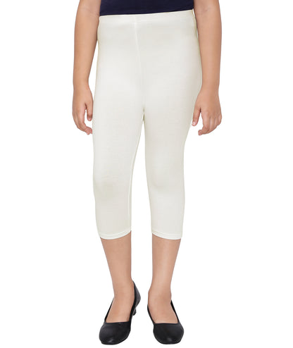 Robinbosky Premium Girls Capri Cotton Leggings