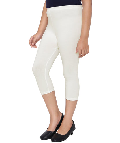 Robinbosky Premium Girls Capri Cotton Leggings