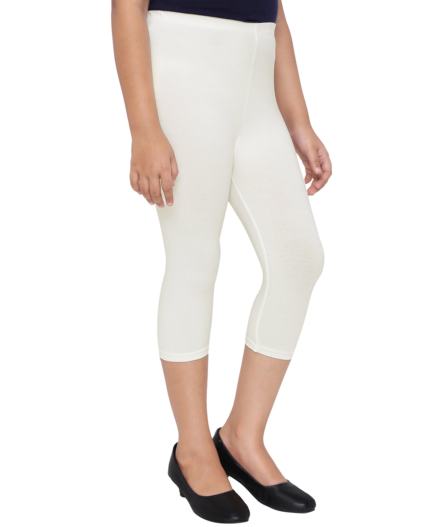 Robinbosky Premium Girls Capri Cotton Leggings