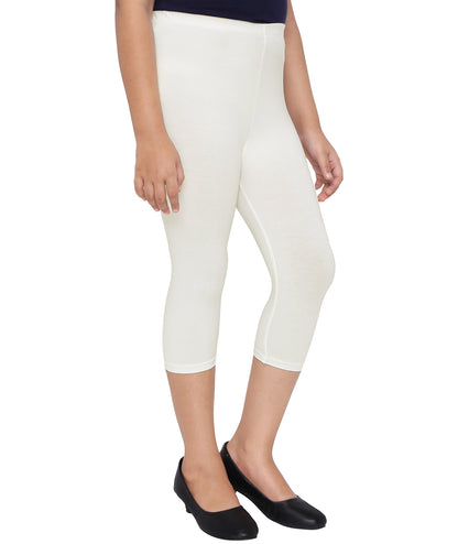 Robinbosky Premium Girls Capri Cotton Leggings