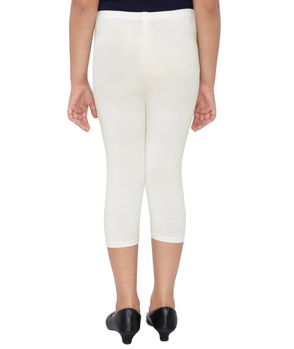 Robinbosky Premium Girls Capri Cotton Leggings