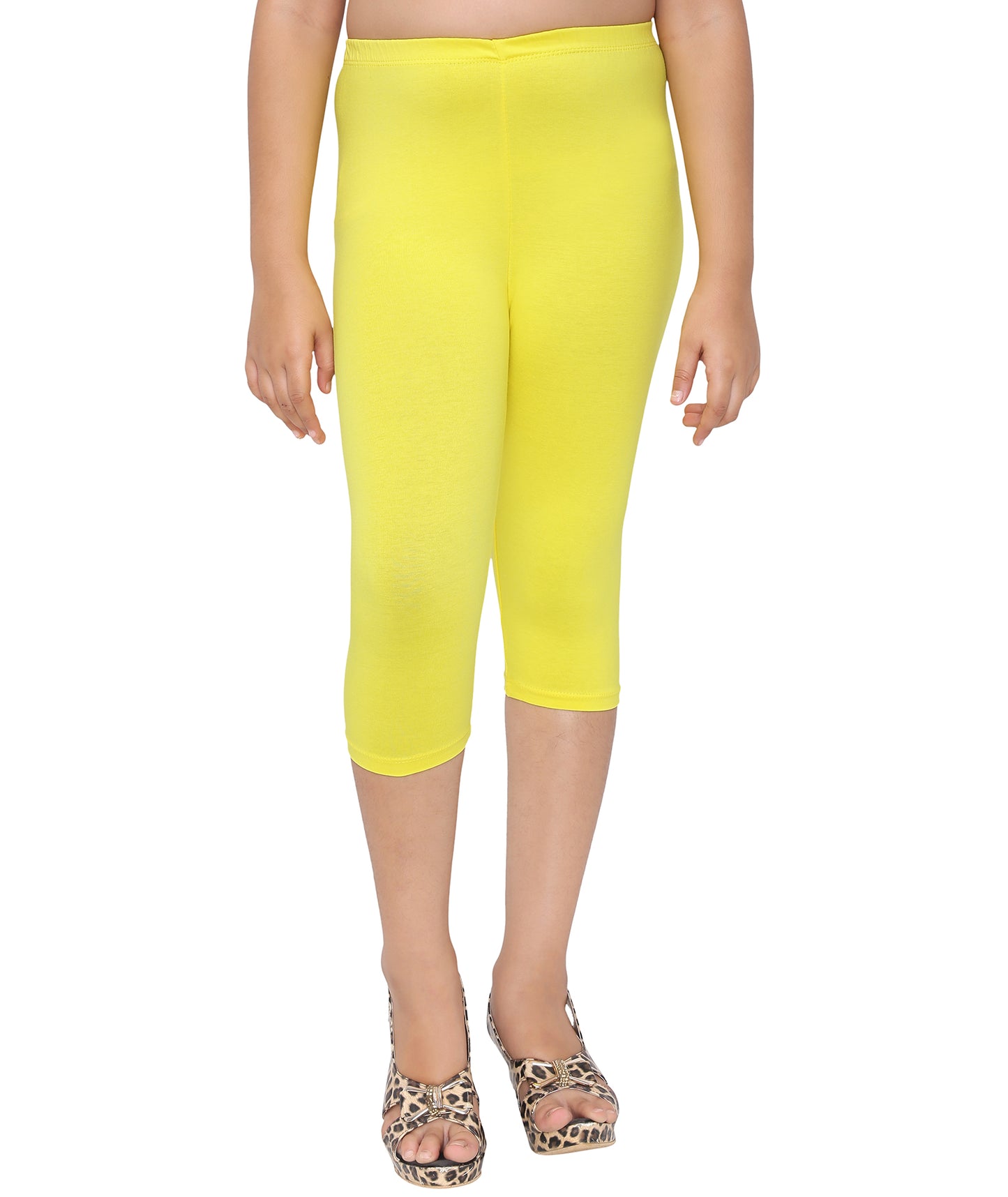 Robinbosky Premium Girls Capri Cotton Leggings