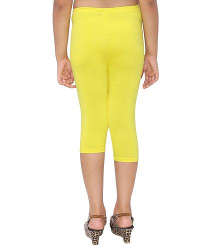 Robinbosky Premium Girls Capri Cotton Leggings