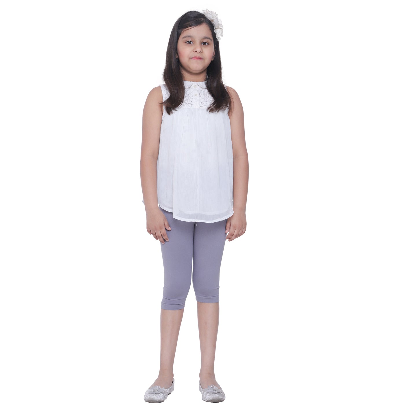Robinbosky Premium Girls Capri Cotton Leggings