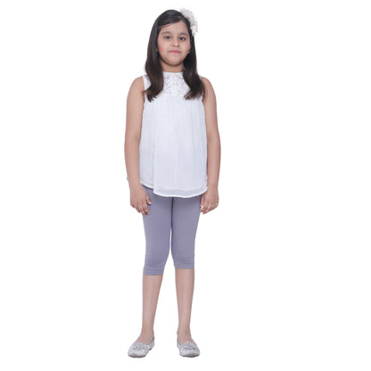 Robinbosky Premium Girls Capri Cotton Leggings