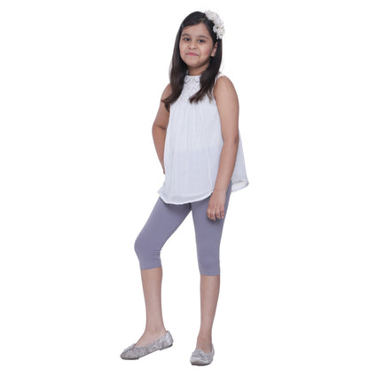 Robinbosky Premium Girls Capri Cotton Leggings