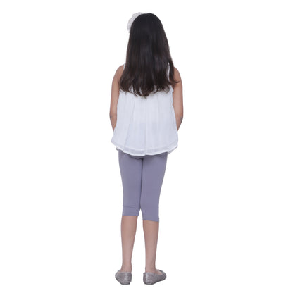Robinbosky Premium Girls Capri Cotton Leggings