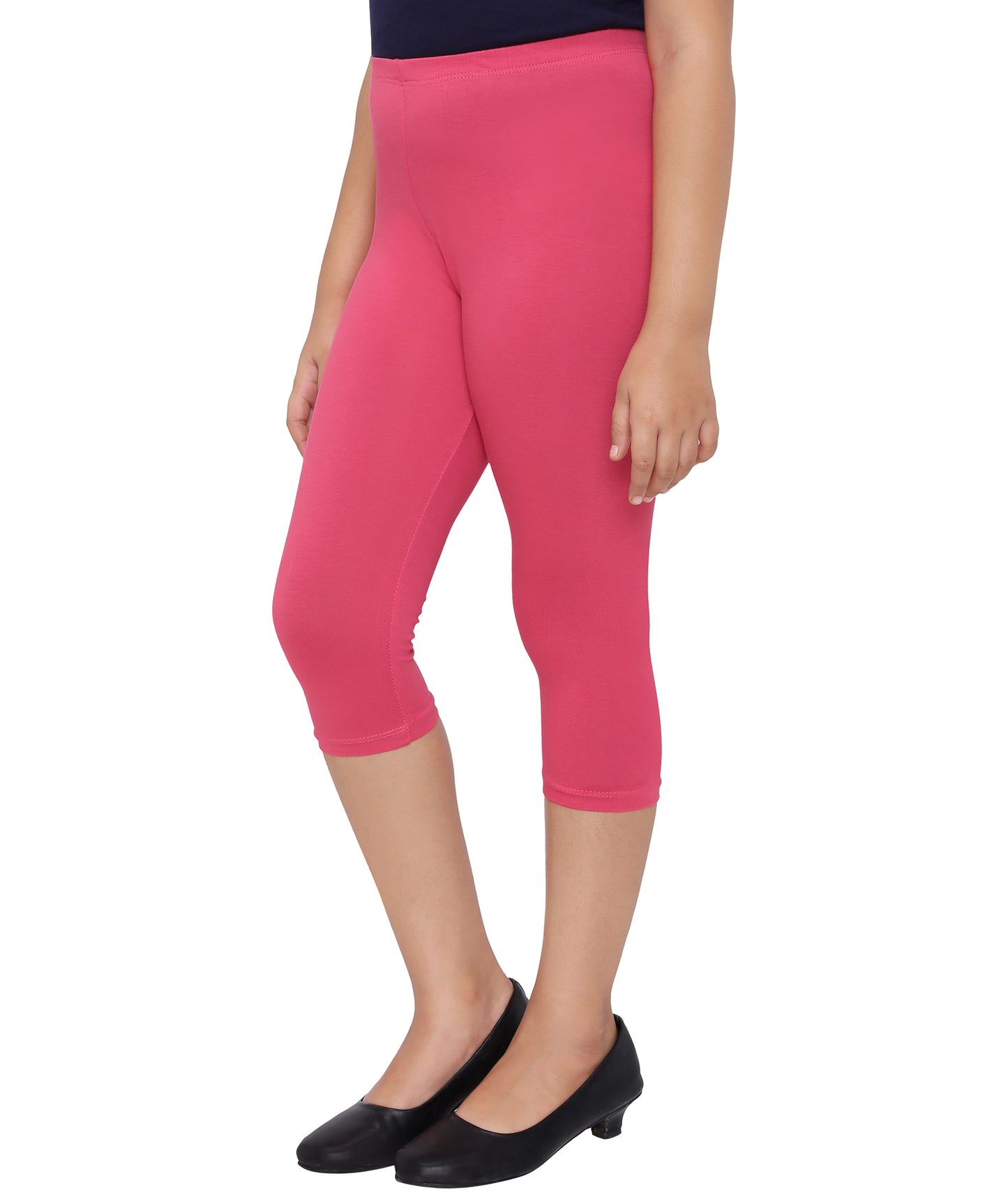 Robinbosky Premium Girls Capri Cotton Leggings