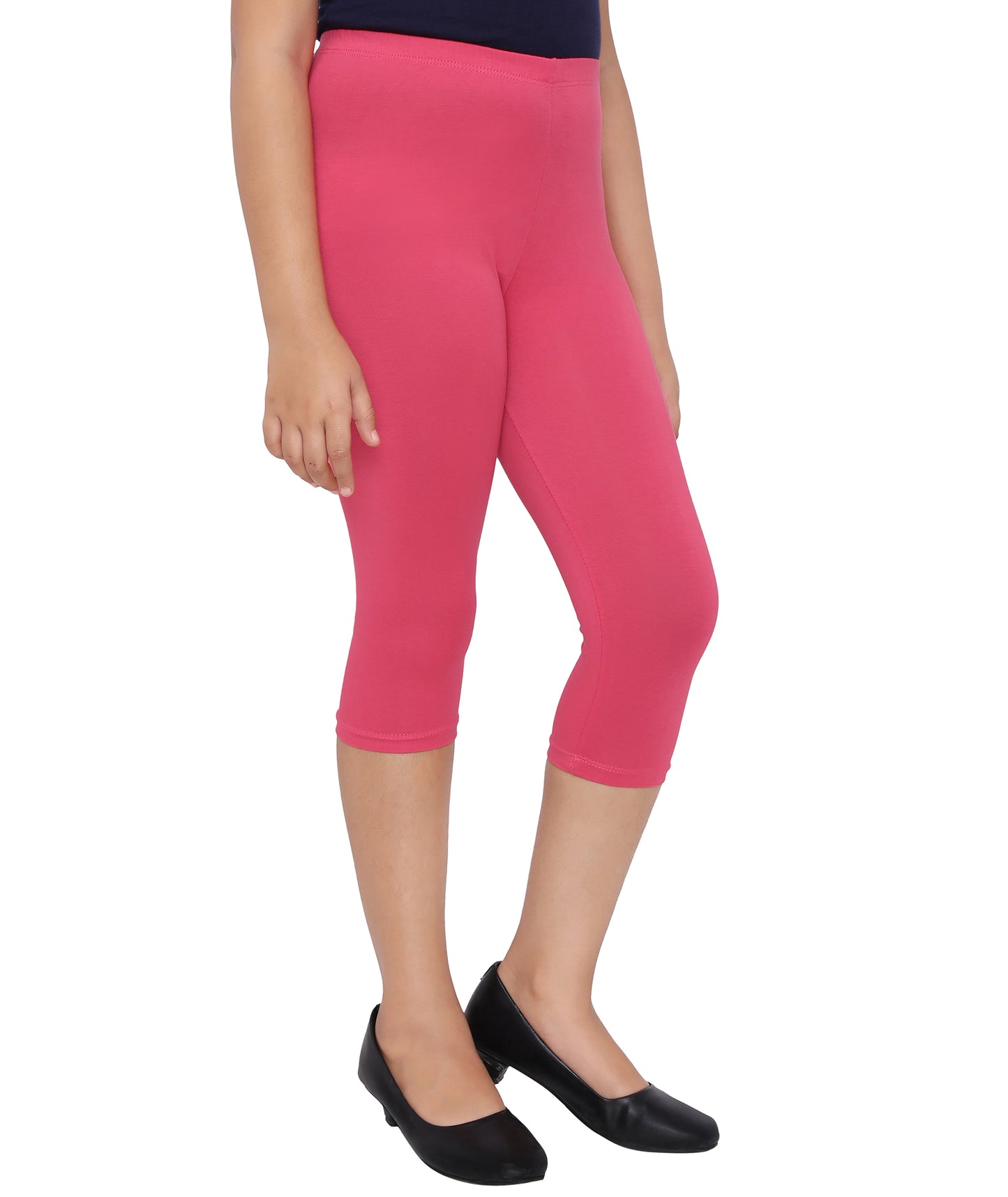 Robinbosky Premium Girls Capri Cotton Leggings