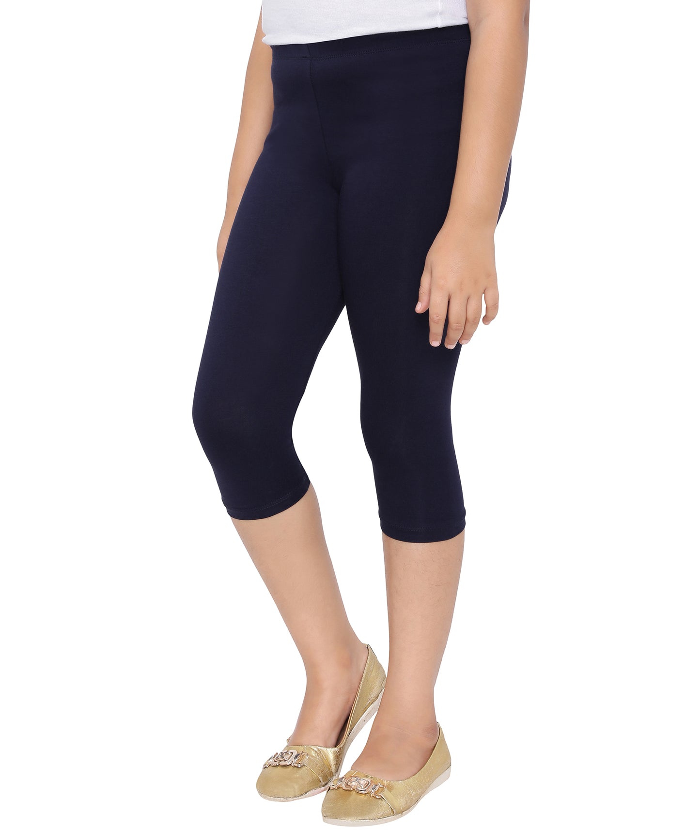 Robinbosky Premium Girls Capri Cotton Leggings