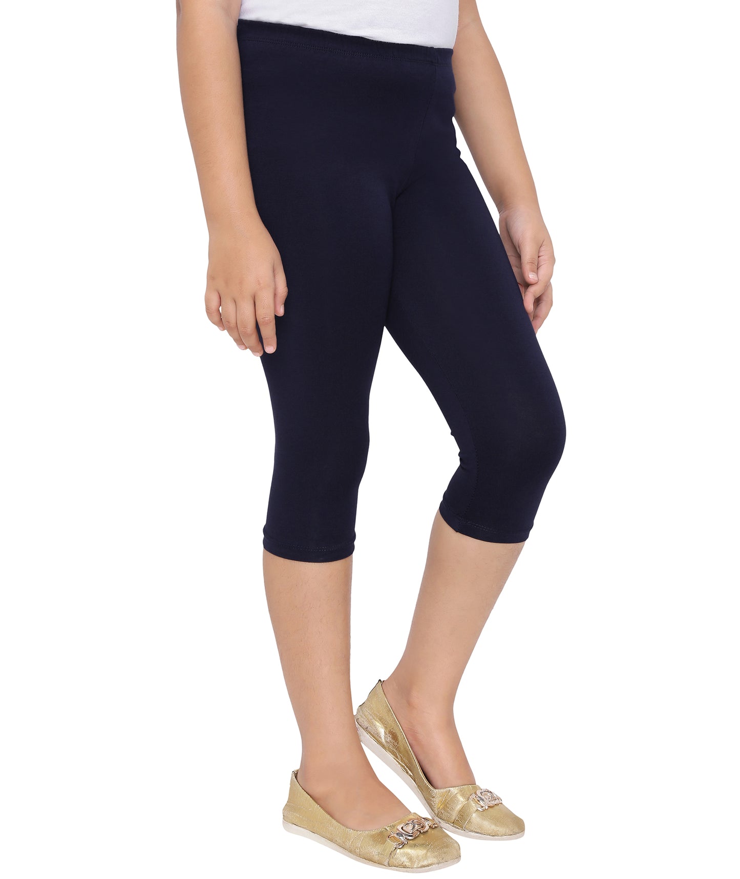 Robinbosky Premium Girls Capri Cotton Leggings