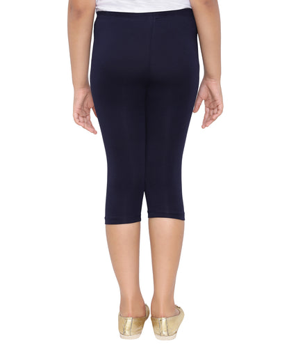 Robinbosky Premium Girls Capri Cotton Leggings