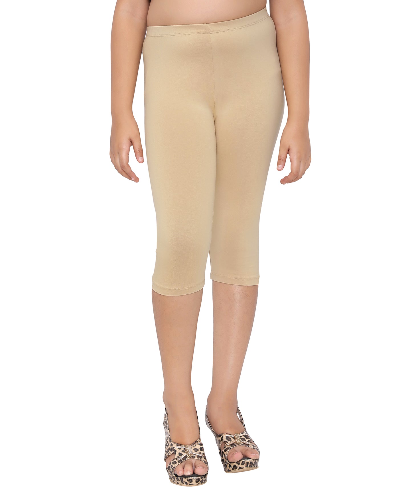 Robinbosky Premium Girls Capri Cotton Leggings