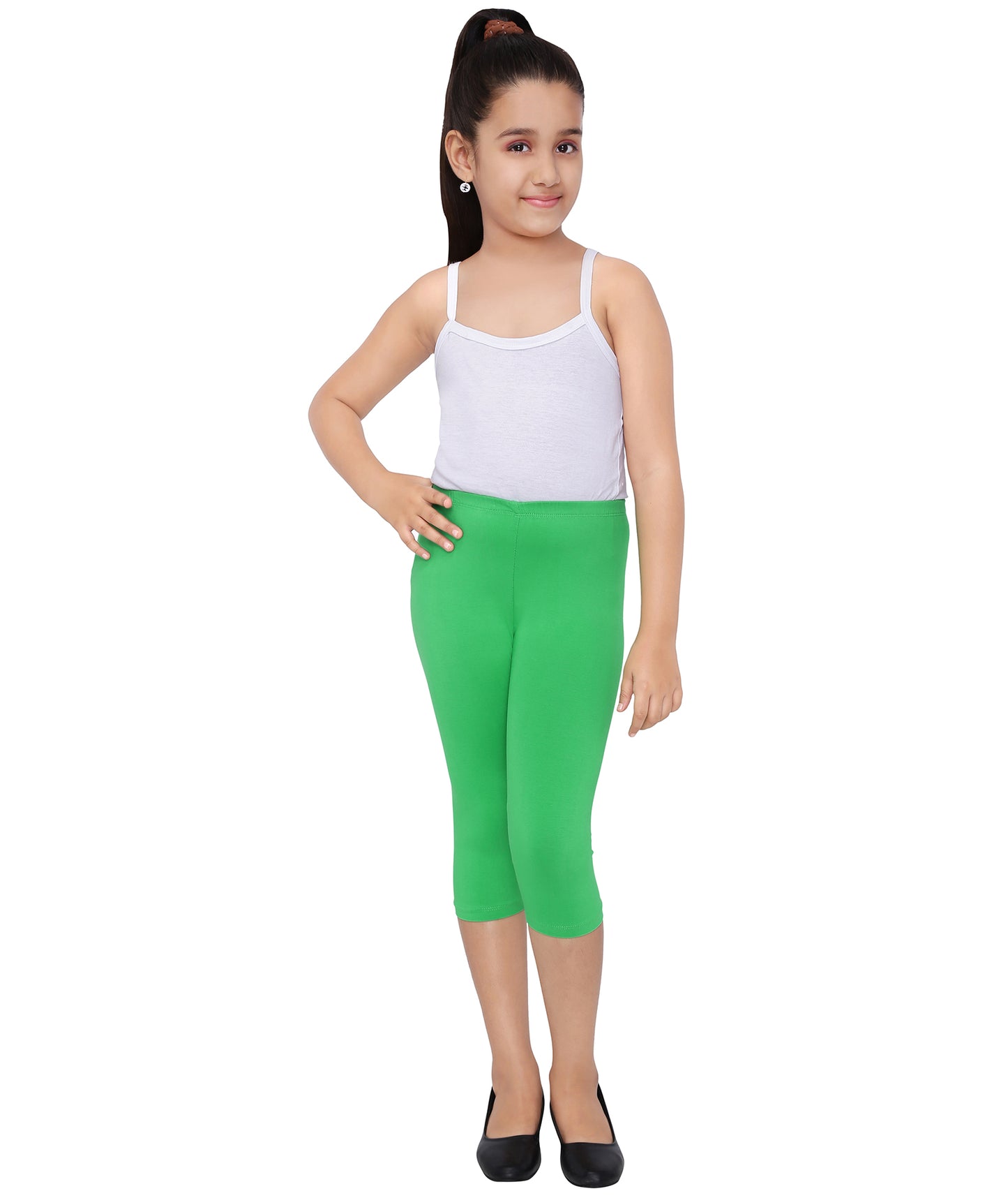 Robinbosky Premium Girls Capri Cotton Leggings