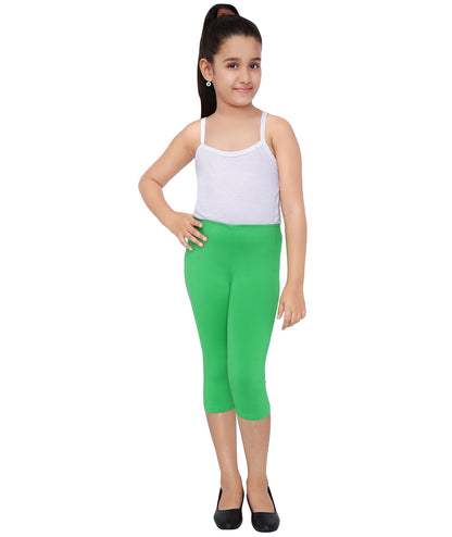 Robinbosky Premium Girls Capri Cotton Leggings