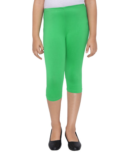 Robinbosky Premium Girls Capri Cotton Leggings