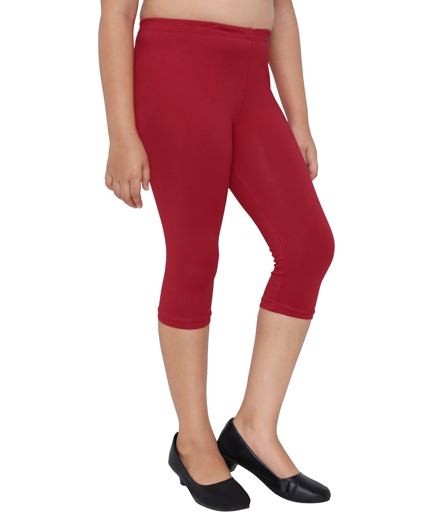 Robinbosky Premium Girls Capri Cotton Leggings