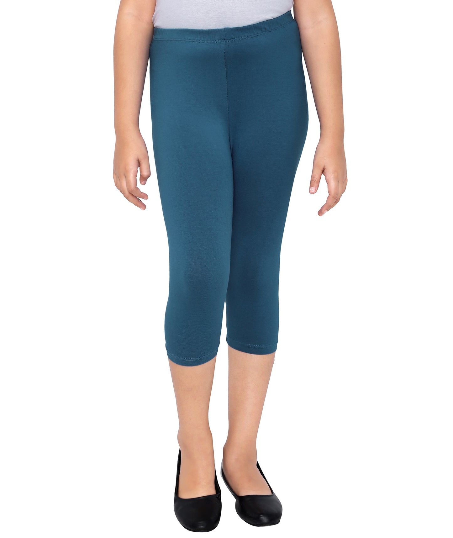 Robinbosky Premium Girls Capri Cotton Leggings