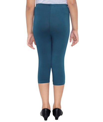 Robinbosky Premium Girls Capri Cotton Leggings