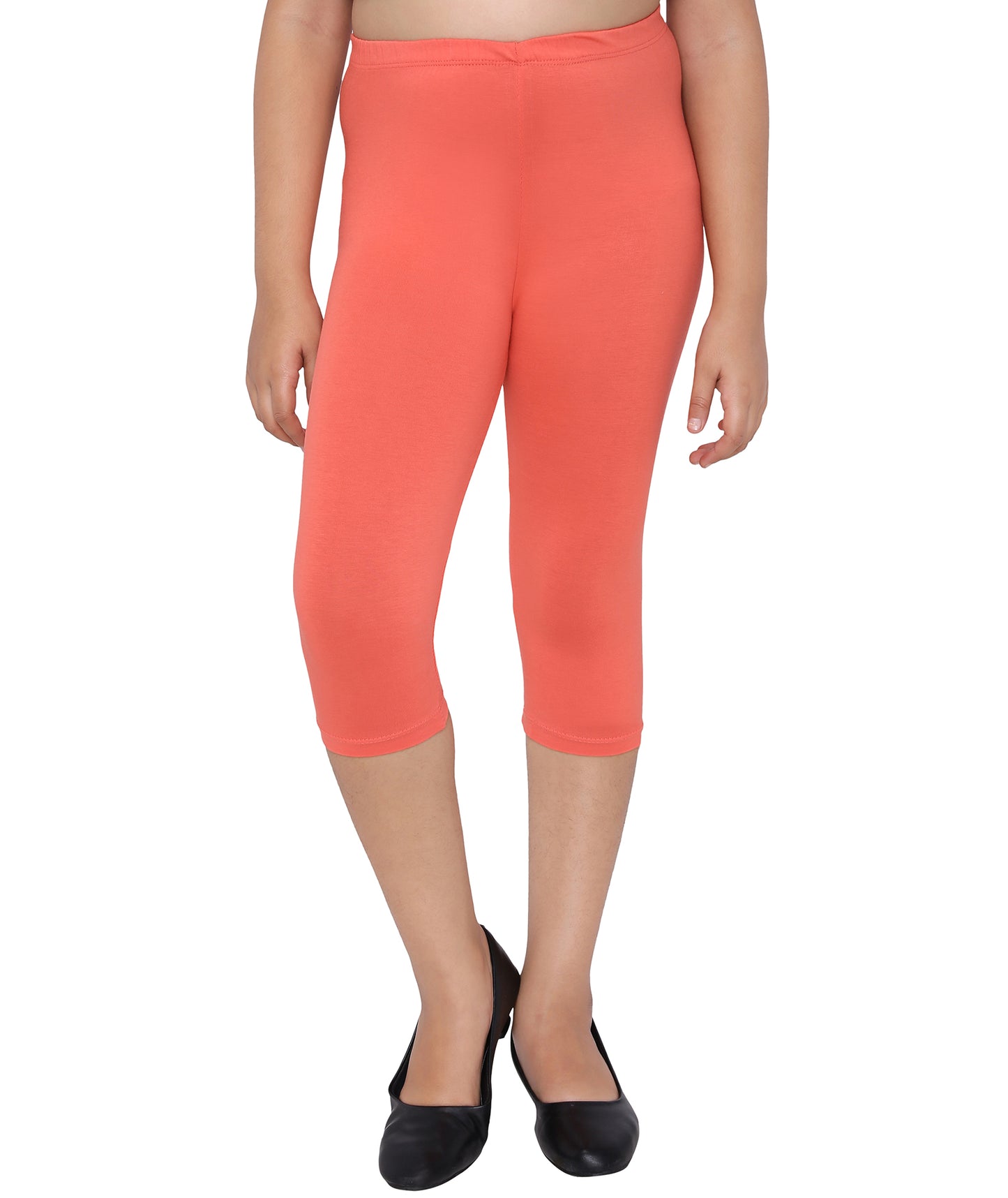 Robinbosky Premium Girls Capri Cotton Leggings