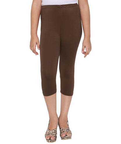 Robinbosky Premium Girls Capri Cotton Leggings