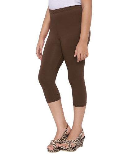 Robinbosky Premium Girls Capri Cotton Leggings