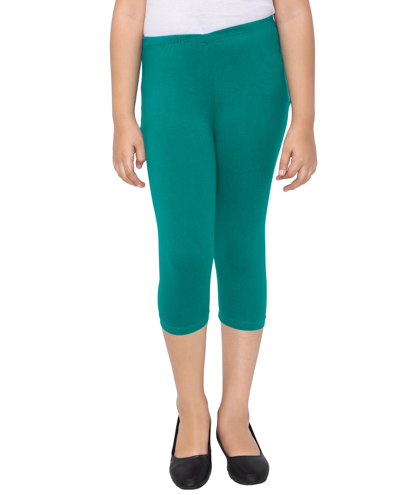 Robinbosky Premium Girls Capri Cotton Leggings