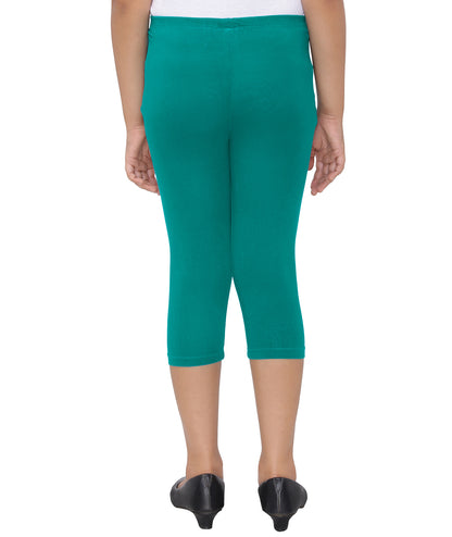 Robinbosky Premium Girls Capri Cotton Leggings