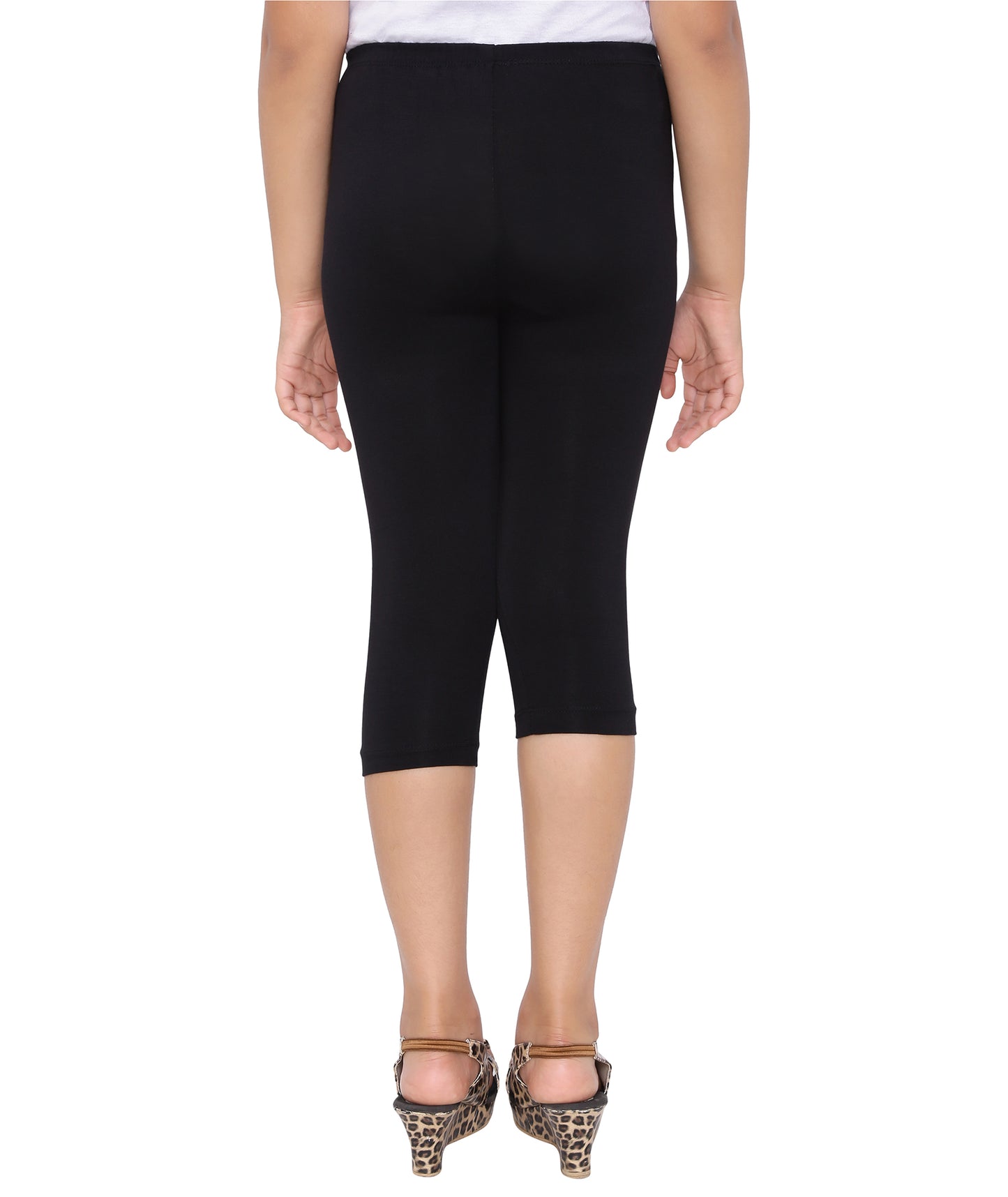 Robinbosky Premium Girls Capri Cotton Leggings