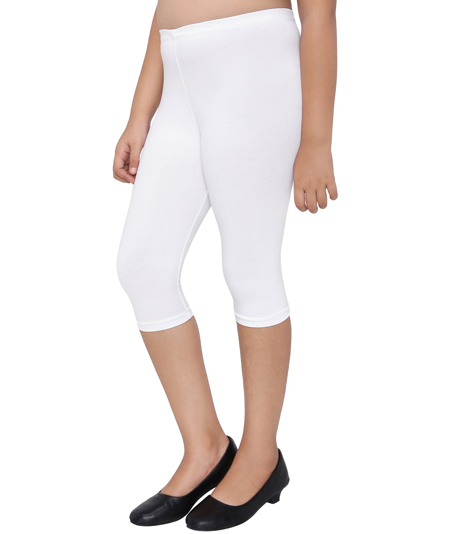 Robinbosky Premium Girls Capri Cotton Leggings