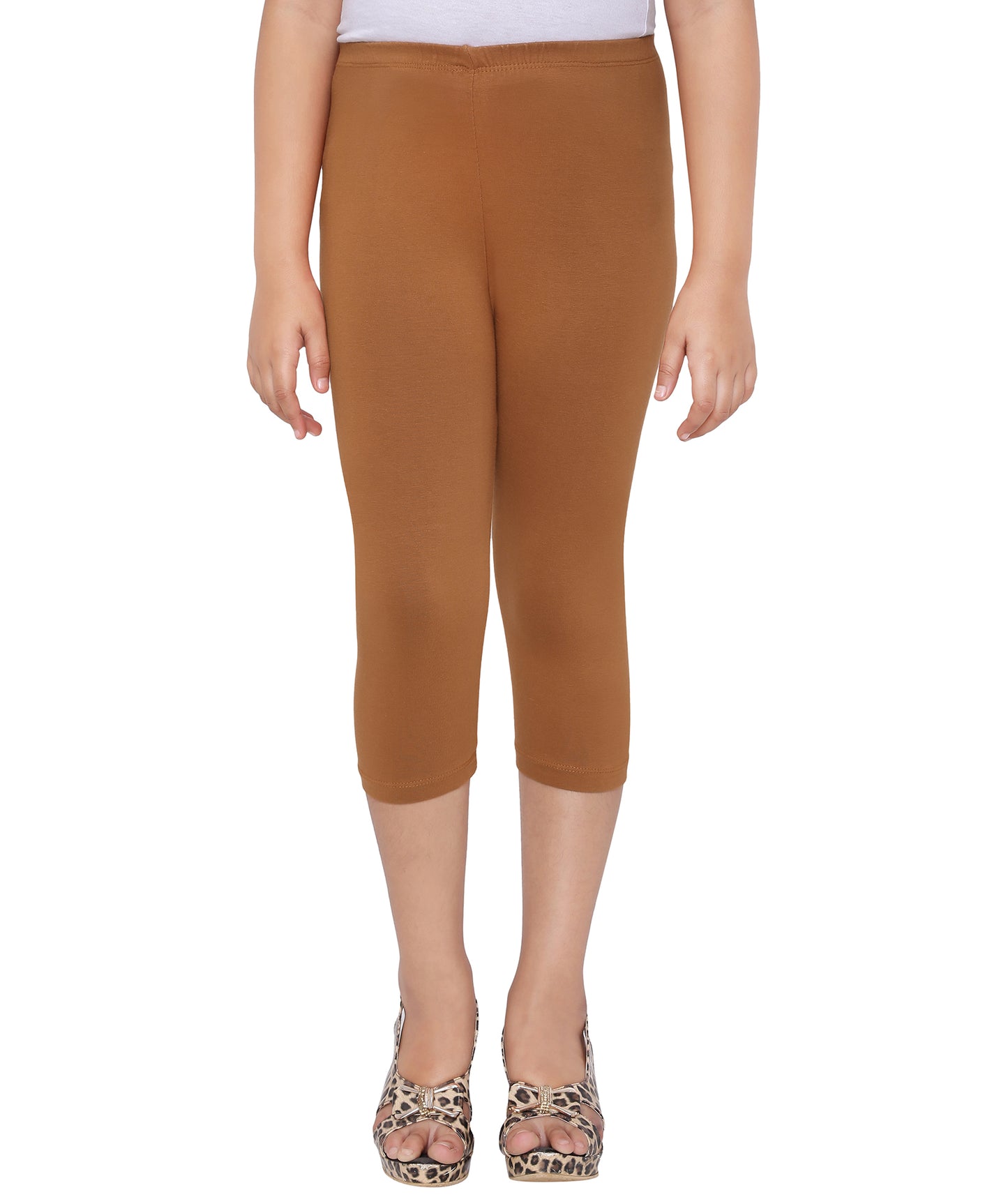 Robinbosky Premium Girls Capri Cotton Leggings