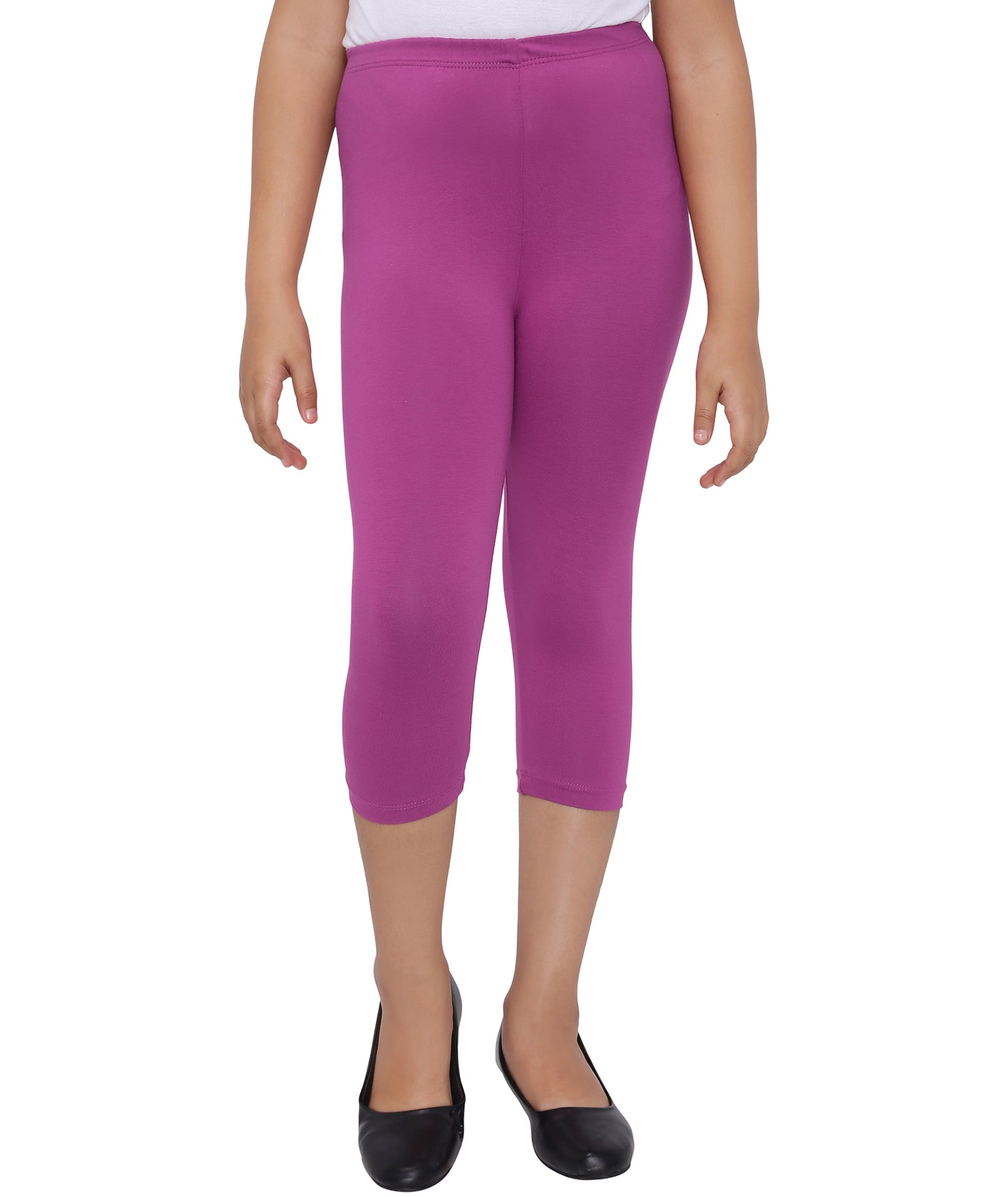Robinbosky Premium Girls Capri Cotton Leggings