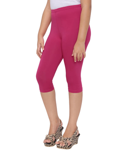 Robinbosky Premium Girls Capri Cotton Leggings