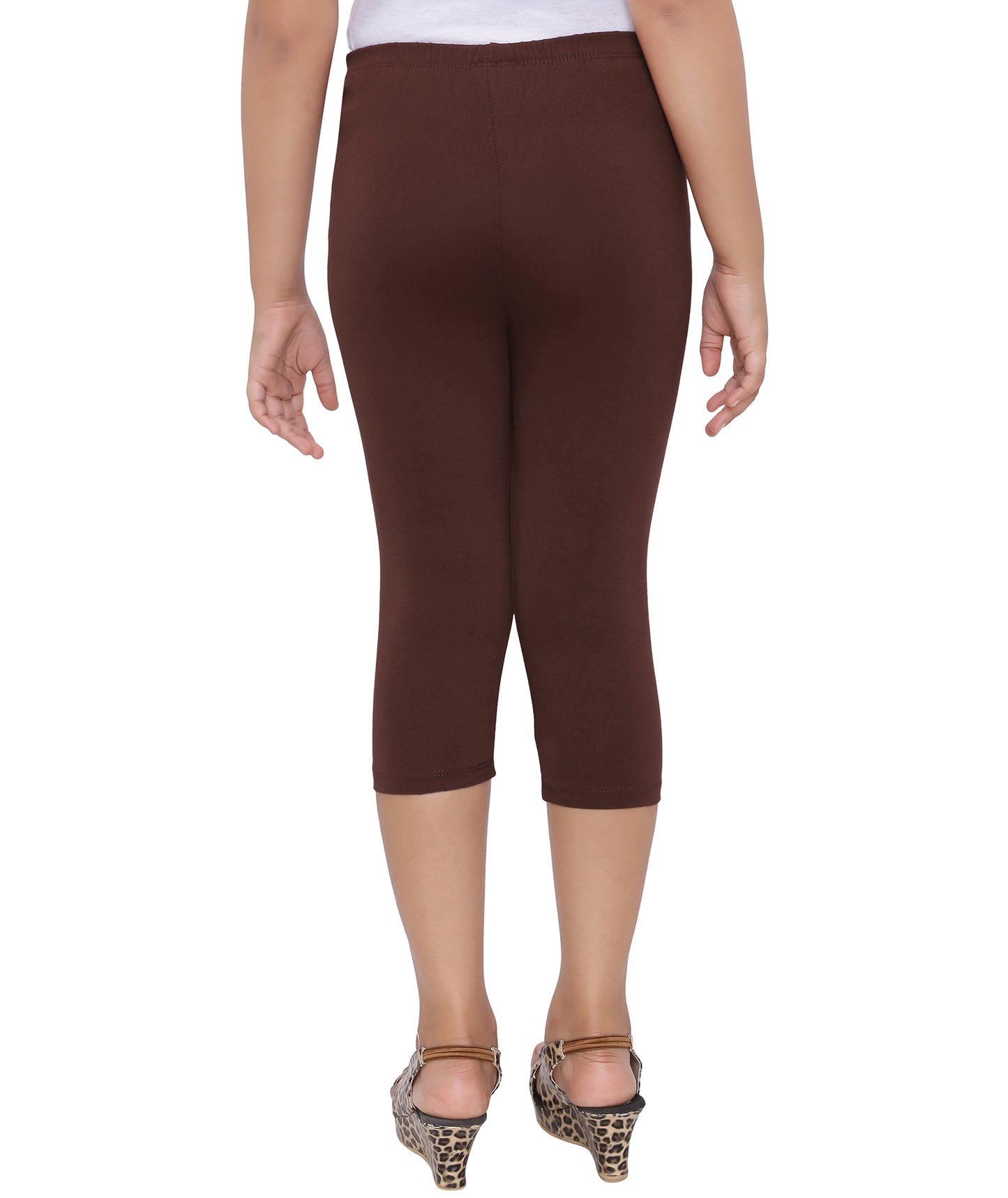 Robinbosky Premium Girls Capri Cotton Leggings