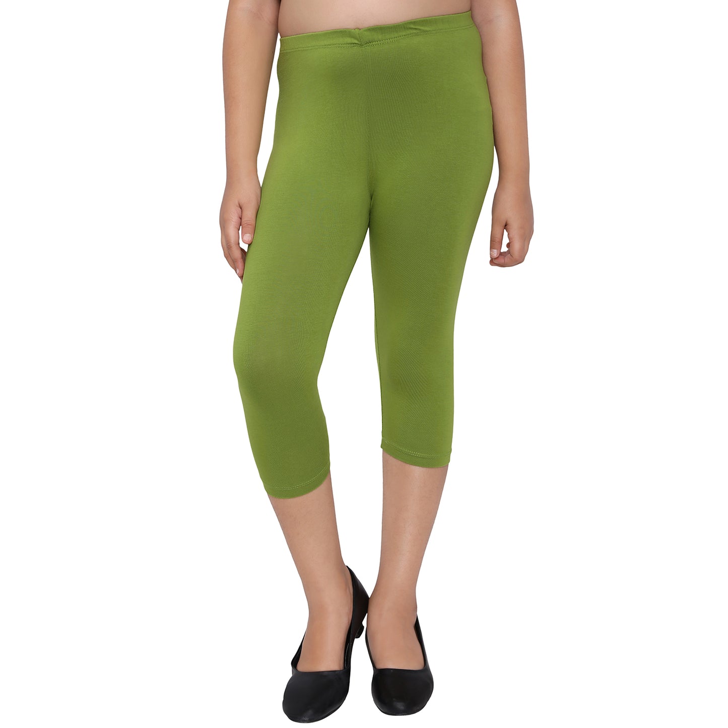 Robinbosky Premium Girls Capri Cotton Leggings